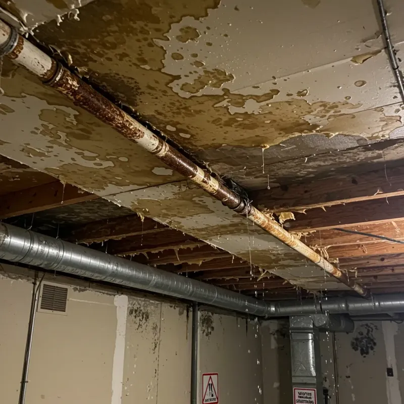 Ceiling Water Damage Repair in Culver, IN